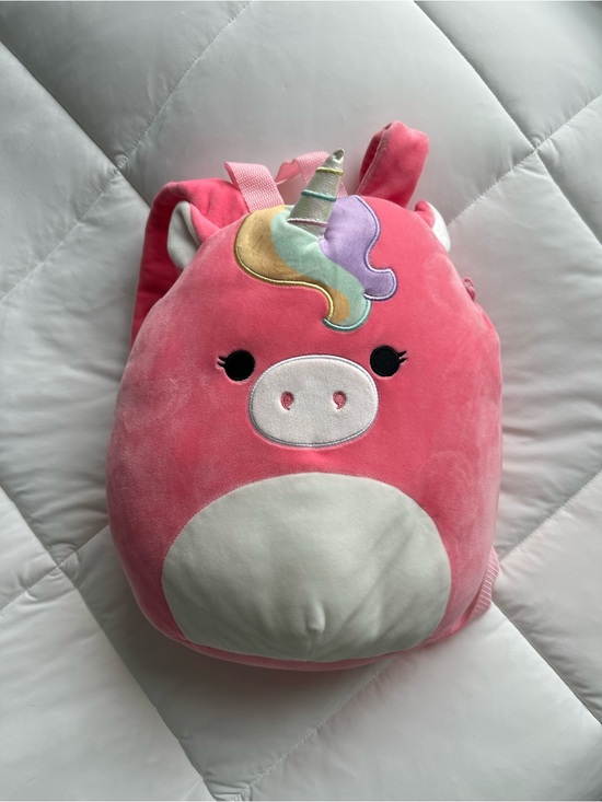 Squishmallows Other - Squishmallow Pink Unicorn Backpack - Cute Pastel Horn